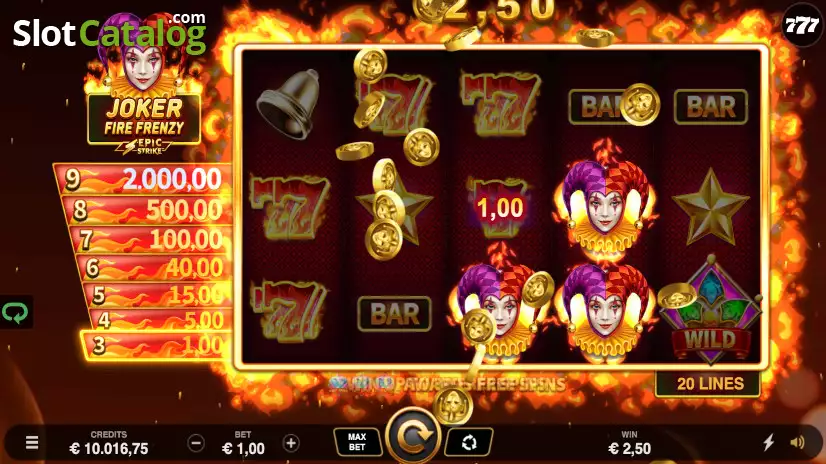 Video Joker Fire Frenzy Slot